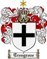Thumbnail Trengrove Family Crest  Trengrove Coat of Arms