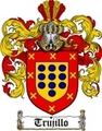 Thumbnail Trujillo Family Crest  Trujillo Coat of Arms