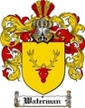 Thumbnail Waterman Family Crest  Waterman Coat of Arms