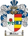 Thumbnail Welcker Family Crest  Welcker Coat of Arms