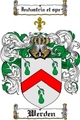 Thumbnail Werden Family Crest  Werden Coat of Arms