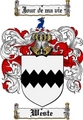 Thumbnail Weste Family Crest  Weste Coat of Arms