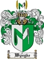 Thumbnail Wyngke Family Crest  Wyngke Coat of Arms