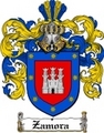 Thumbnail Zamora Family Crest  Zamora Coat of Arms