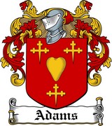 Product picture Adams Family Crest / Irish Coat of Arms Image Download