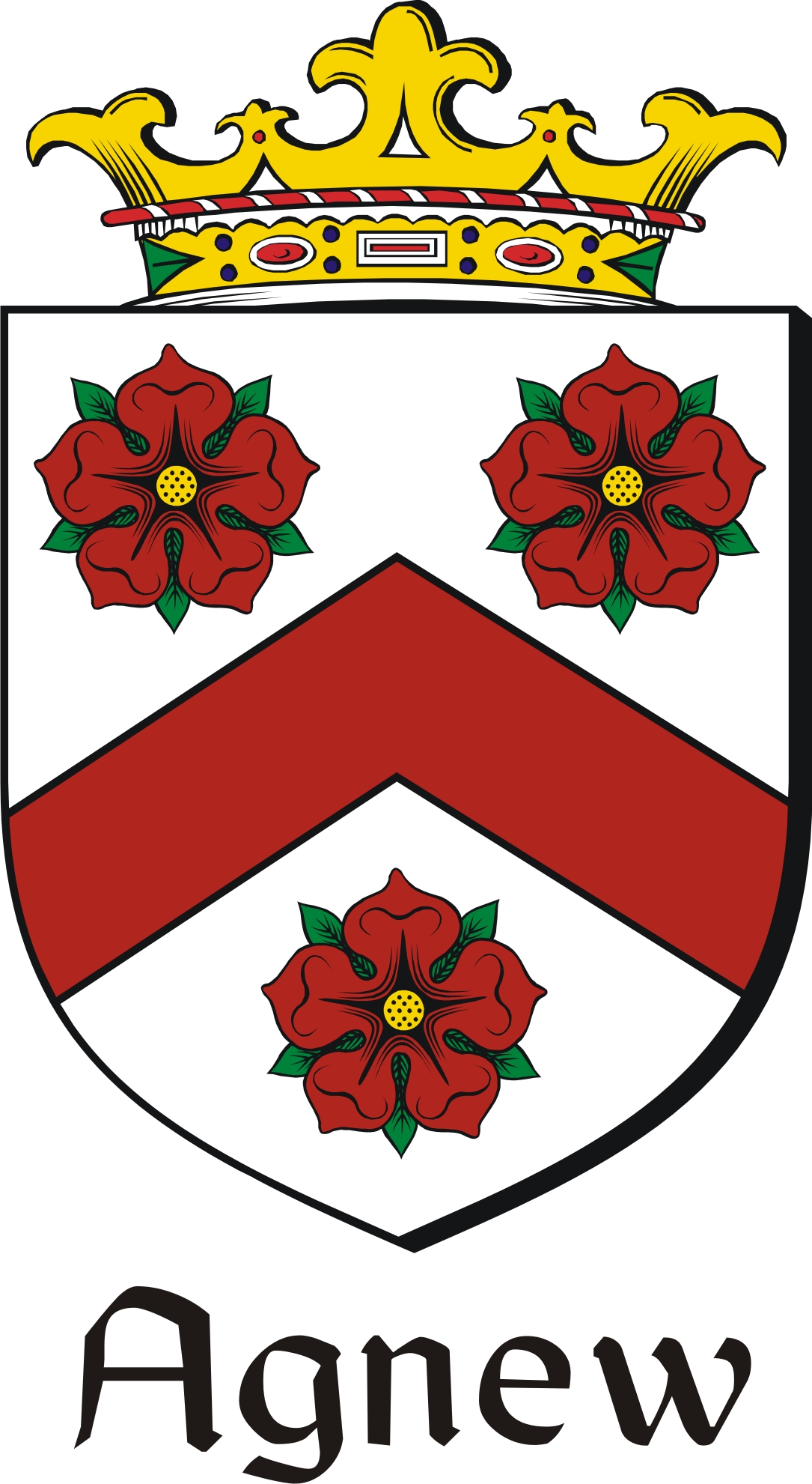 Product picture Agnew Family Crest / Irish Coat of Arms Image Download