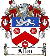 Product picture Allen Family Crest / Irish Coat of Arms Image Download