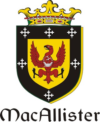 Product picture Allister-Mac Family Crest / Irish Coat of Arms Image Download