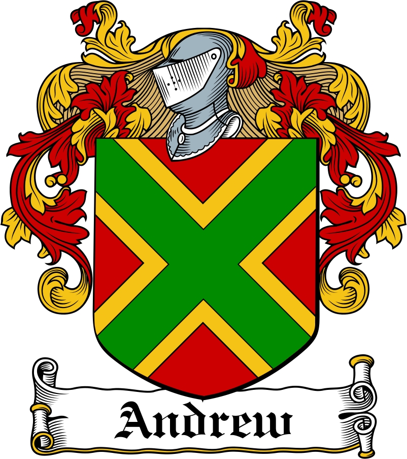 Product picture Andrew Family Crest / Irish Coat of Arms Image Download