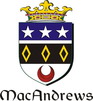 Product picture Andrews-Mac Family Crest / Irish Coat of Arms Image Download