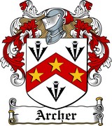 Product picture Archer Family Crest / Irish Coat of Arms Image Download