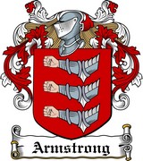 Product picture Armstrong Family Crest / Irish Coat of Arms Image Download