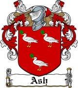 Product picture Ash Family Crest / Irish Coat of Arms Image Download