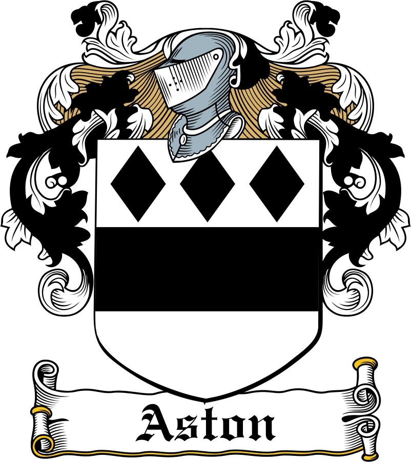 Product picture Aston Family Crest / Irish Coat of Arms Image Download