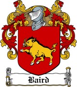 Product picture Baird Family Crest / Irish Coat of Arms Image Download