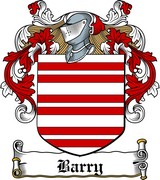 Product picture Barry Family Crest / Irish Coat of Arms Image Download