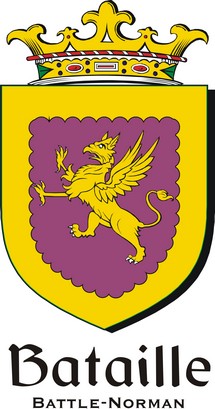 Product picture Bataille Family Crest / Irish Coat of Arms Image Download