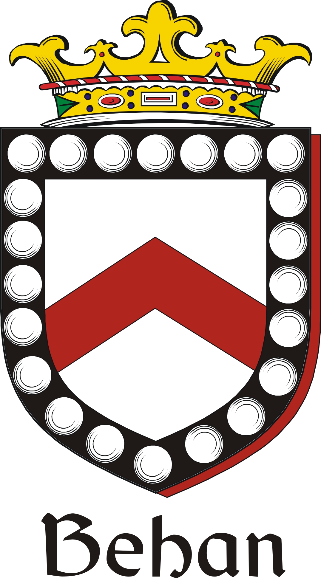 Product picture Behan Family Crest / Irish Coat of Arms Image Download