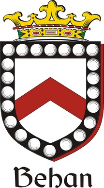 Product picture Behan Family Crest / Irish Coat of Arms Image Download