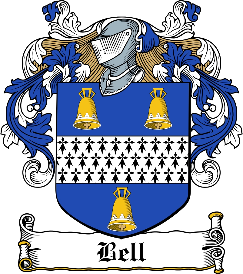 Product picture Bell Family Crest / Irish Coat of Arms Image Download