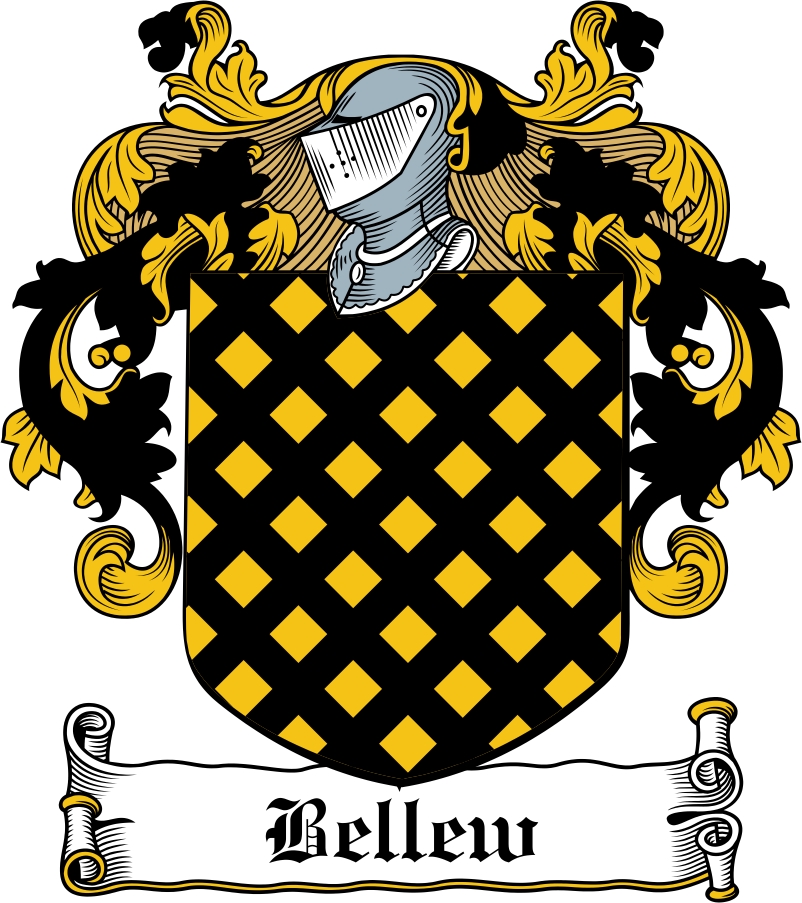 Product picture Bellew Family Crest / Irish Coat of Arms Image Download