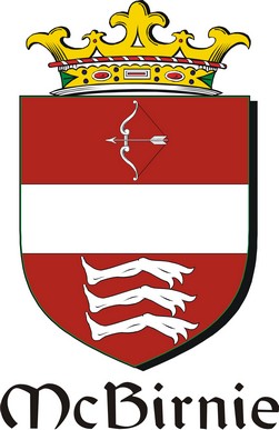 Product picture Birnie-Mc Family Crest / Irish Coat of Arms Image Download