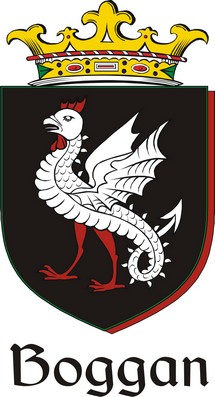 Product picture Boggan Family Crest / Irish Coat of Arms Image Download