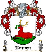 Product picture Bowen Family Crest / Irish Coat of Arms Image Download