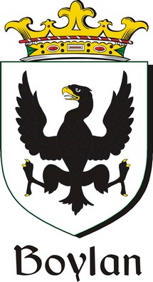 Product picture Boylan Family Crest / Irish Coat of Arms Image Download