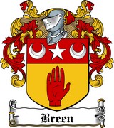 Product picture Breen Family Crest / Irish Coat of Arms Image Download