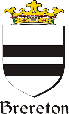 Product picture Brereton Family Crest / Irish Coat of Arms Image Download