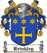 Product picture Brinkley Family Crest / Irish Coat of Arms Image Download