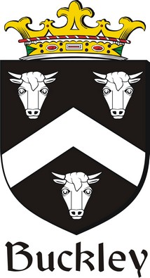 Product picture Buckley2 Family Crest / Irish Coat of Arms Image Download