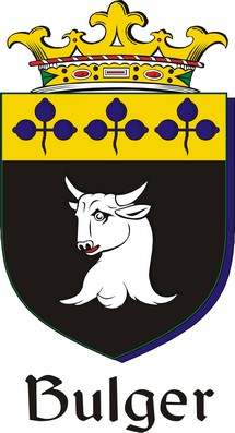 Product picture Bulger Family Crest / Irish Coat of Arms Image Download