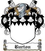 Product picture Burton Family Crest / Irish Coat of Arms Image Download