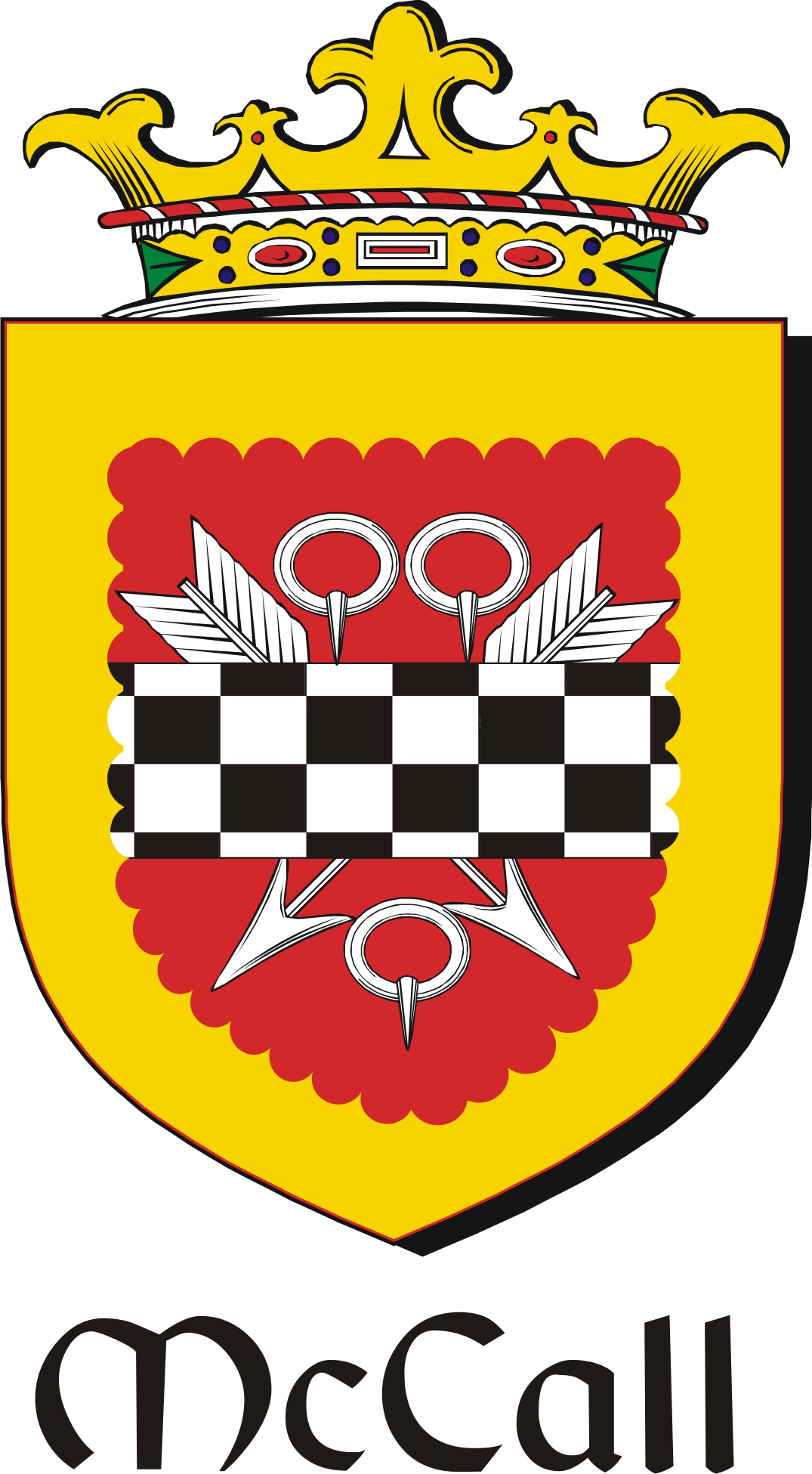 Product picture Call-Mc Family Crest / Irish Coat of Arms Image Download