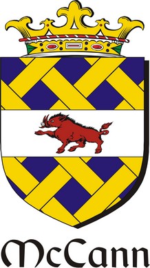 Product picture Cann-Mc Family Crest / Irish Coat of Arms Image Download
