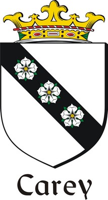 Product picture Carey Family Crest / Irish Coat of Arms Image Download
