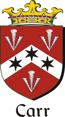Product picture Carr Family Crest / Irish Coat of Arms Image Download