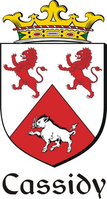 Product picture Cassidy Family Crest / Irish Coat of Arms Image Download