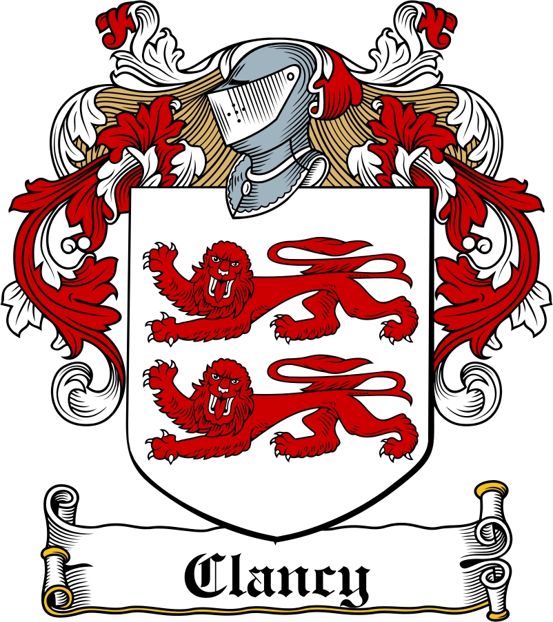 Product picture Clancy Family Crest / Irish Coat of Arms Image Download