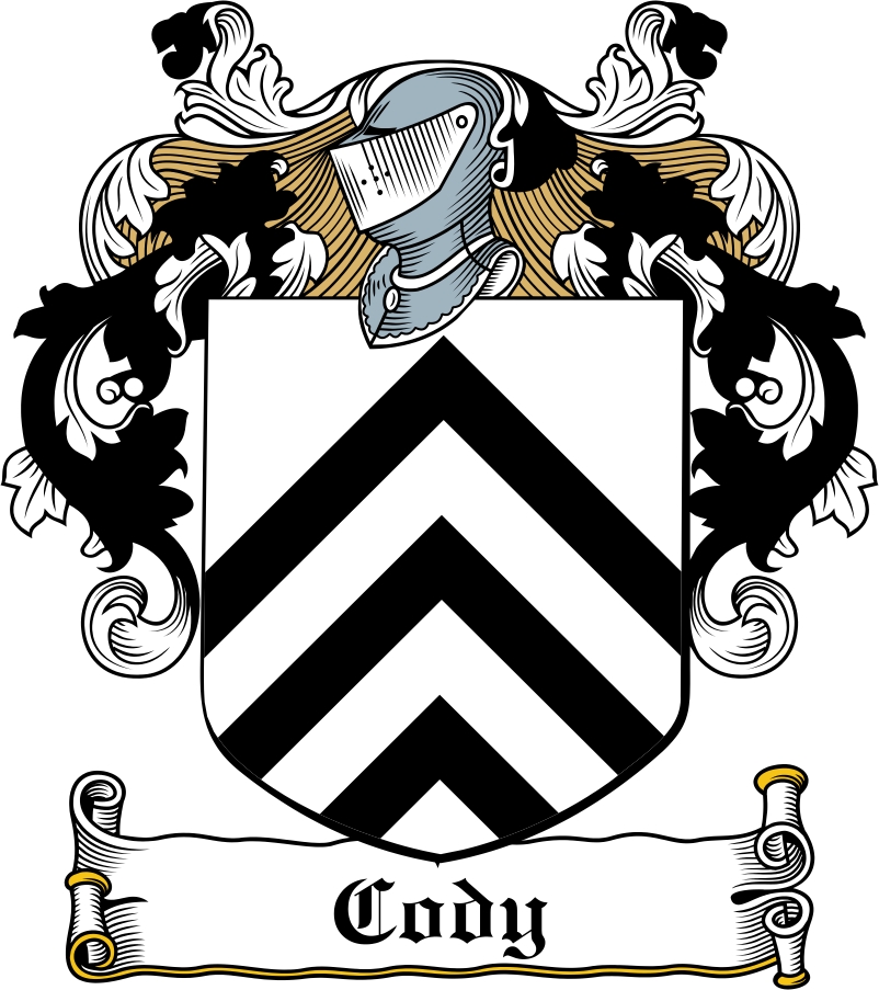 Product picture Cody Family Crest / Irish Coat of Arms Image Download