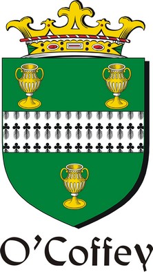 Product picture Coffey-O Family Crest / Irish Coat of Arms Image Download