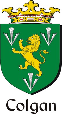 Product picture Colgan Family Crest / Irish Coat of Arms Image Download