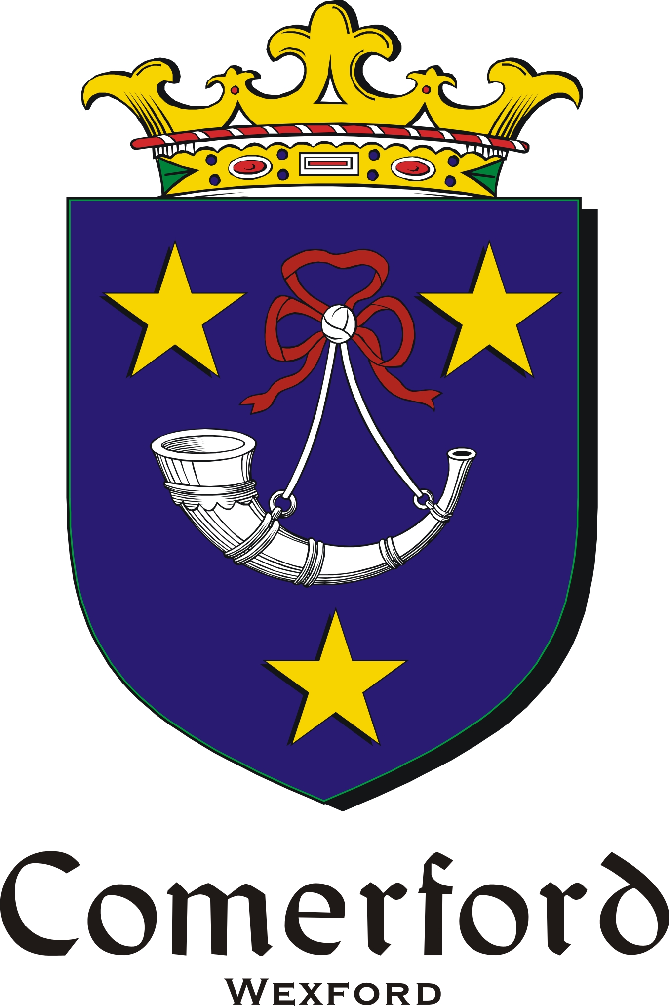 Product picture Comerford-Wexford Family Crest / Irish Coat of Arms Image Download