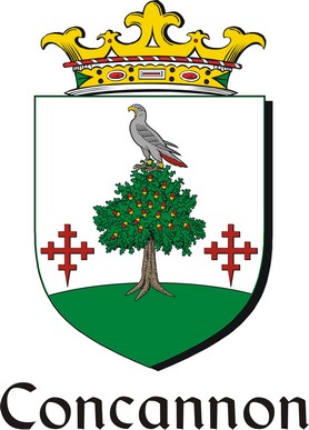Product picture Concannon Family Crest / Irish Coat of Arms Image Download