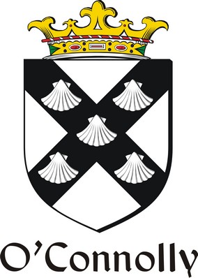 Product picture Connolly-O Family Crest / Irish Coat of Arms Image Download