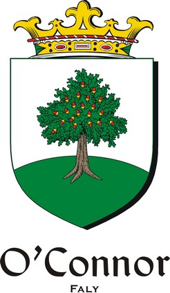 Product picture Connor-O-Faly Family Crest / Irish Coat of Arms Image Download