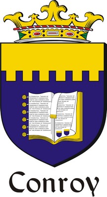 Product picture Conroy Family Crest / Irish Coat of Arms Image Download