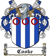 Product picture Cooke Family Crest / Irish Coat of Arms Image Download